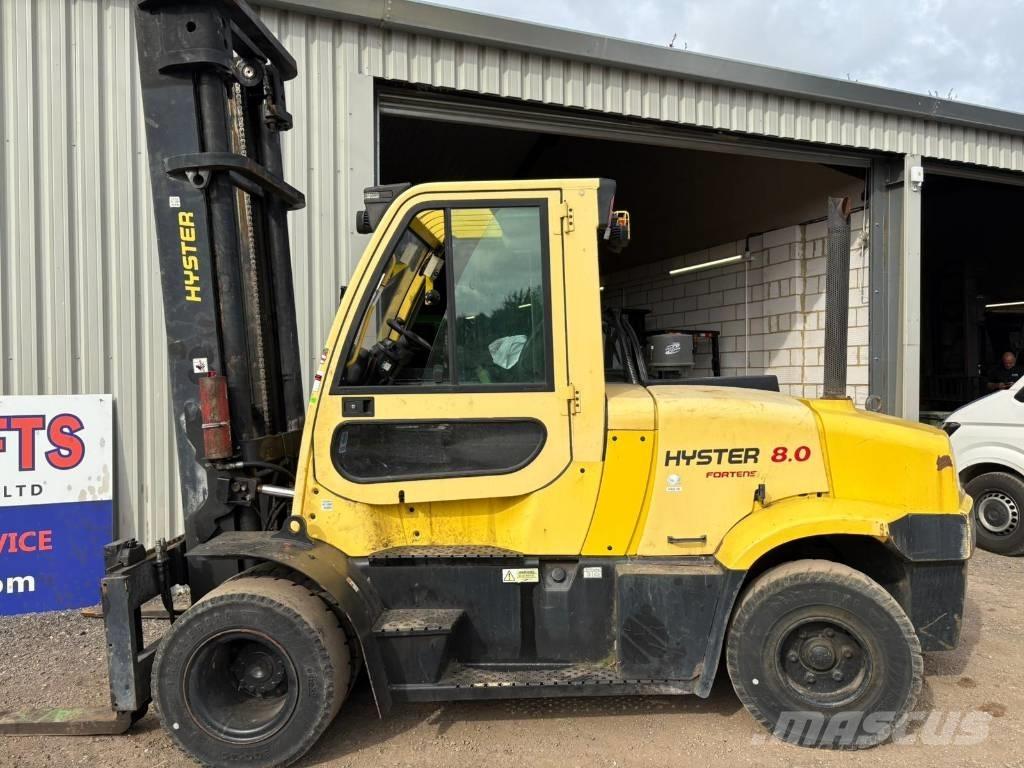 Hyster H8.0FT9 Diesel gaffeltrucks