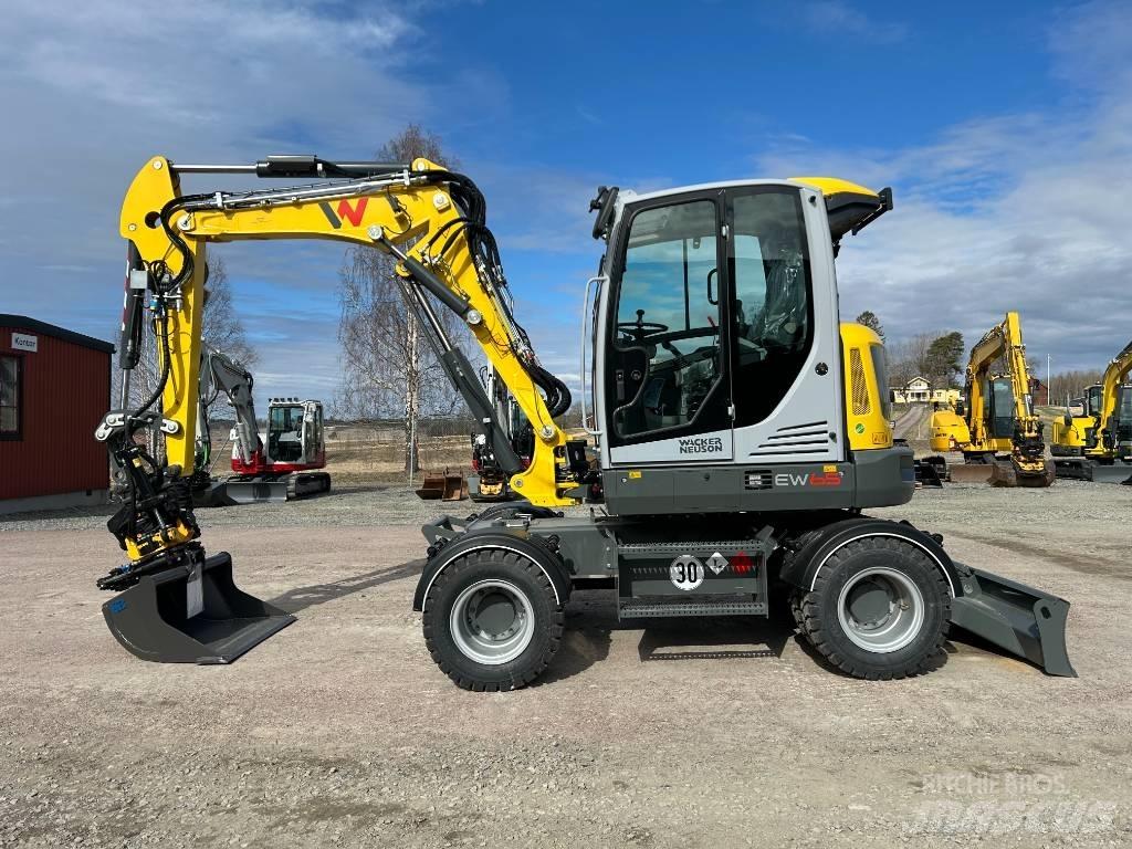 Wacker Neuson EW65 Gravemaskiner på hjul