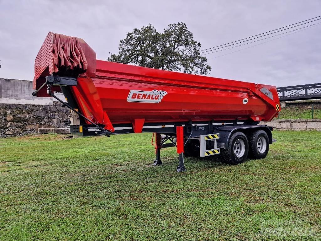 Benalu Hardox Semi-trailer med tip