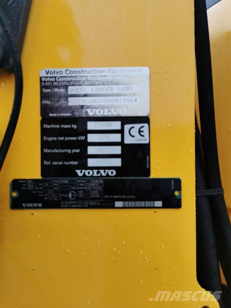 Volvo L60G Læssemaskiner på hjul