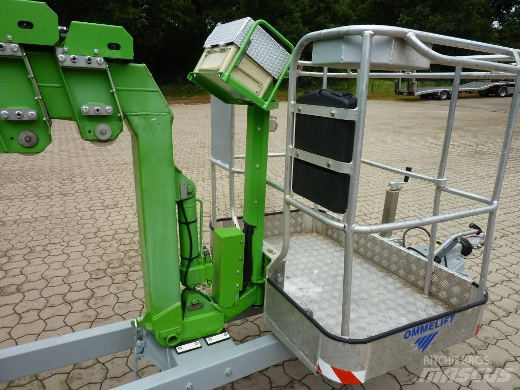 Omme 2500 EBDZ Trailermonterede lifte