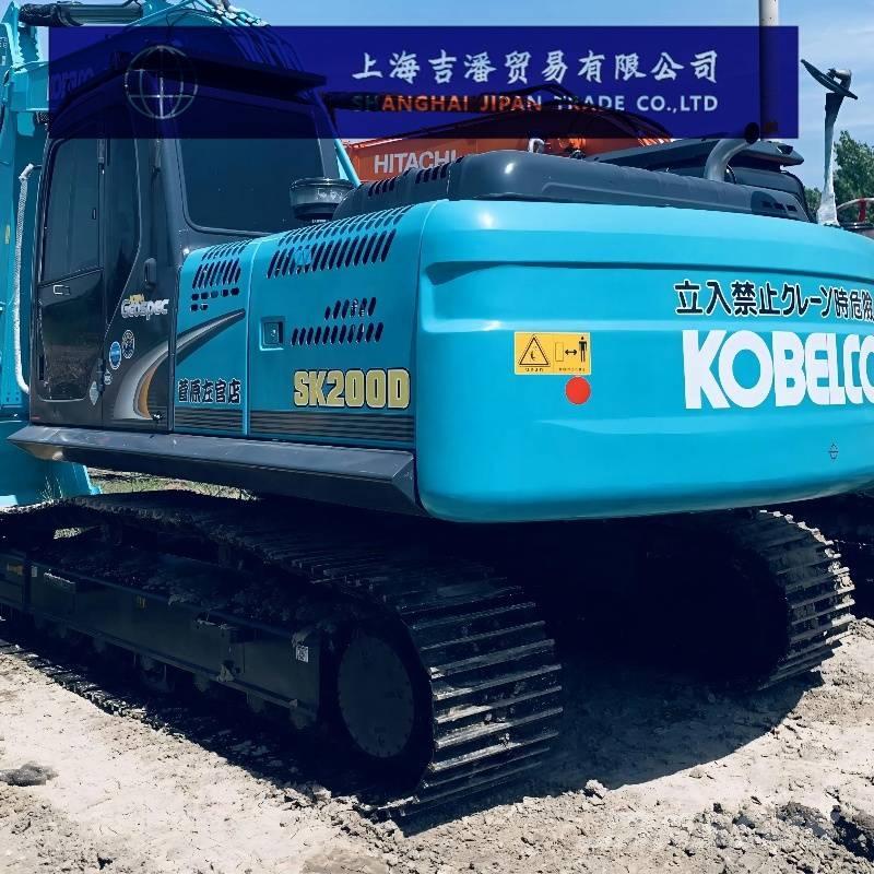 Kobelco SK 200 Gravemaskiner på larvebånd