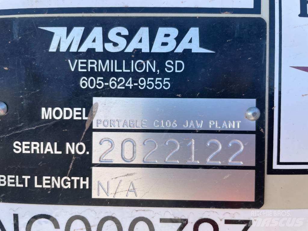 Metso C 106 Produktionsanlæg til grusgrav m.m.