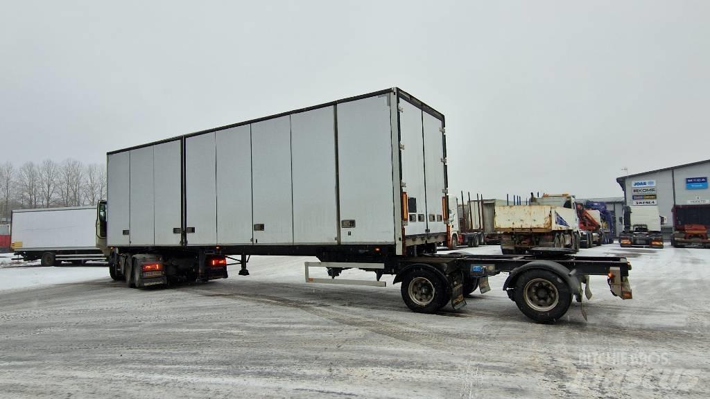 Parator SVX15-20 Semi-trailer med fast kasse