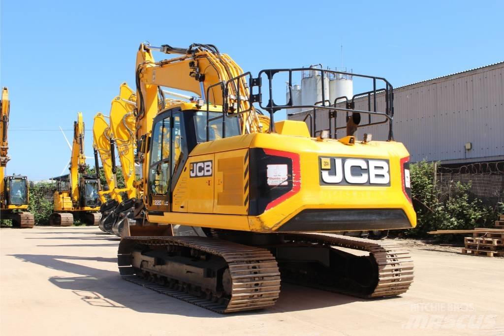 JCB 220X LC Gravemaskiner på larvebånd