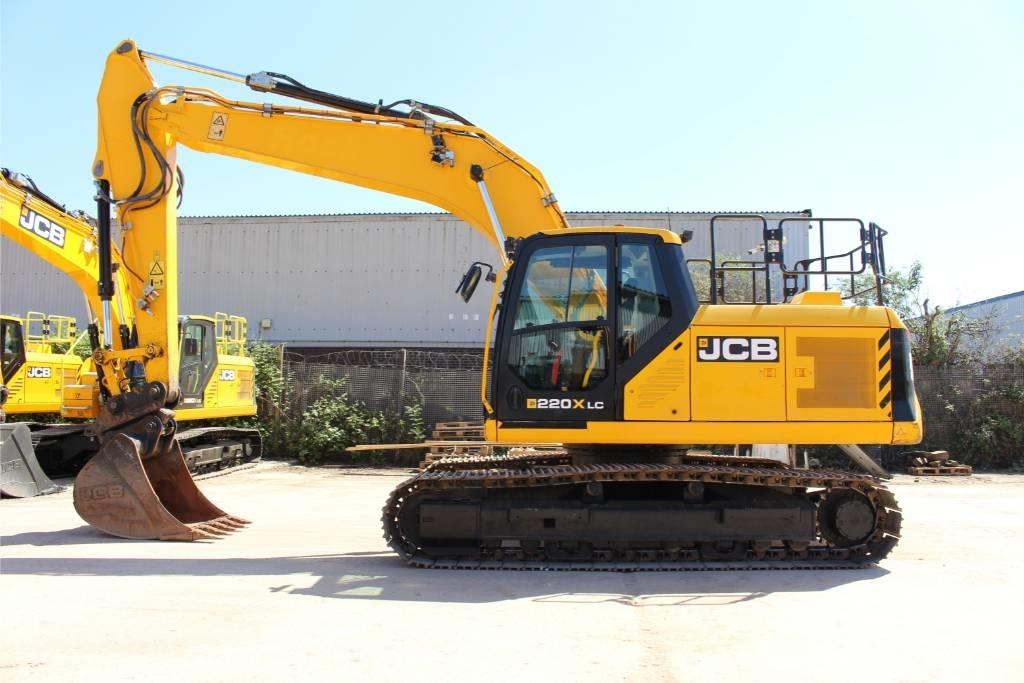 JCB 220X LC Gravemaskiner på larvebånd