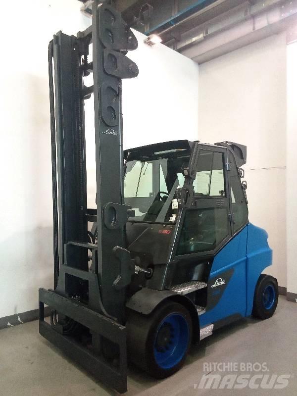 Linde E 80 El gaffeltrucks
