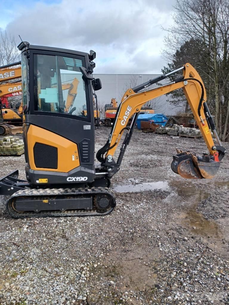 CASE CX 19 D Minigravemaskiner