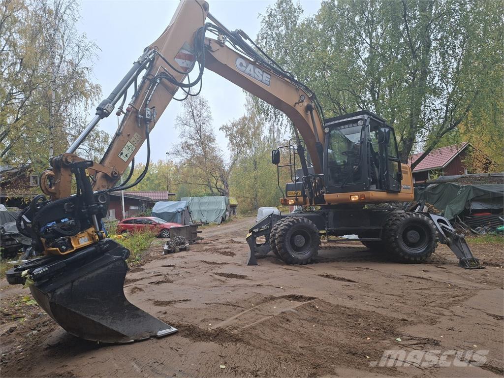 CASE Wx 148 Gravemaskiner på hjul