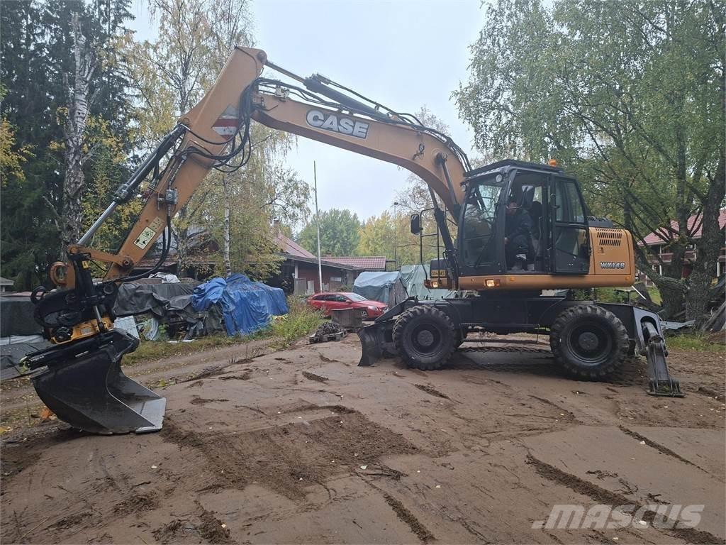 CASE Wx 148 Gravemaskiner på hjul