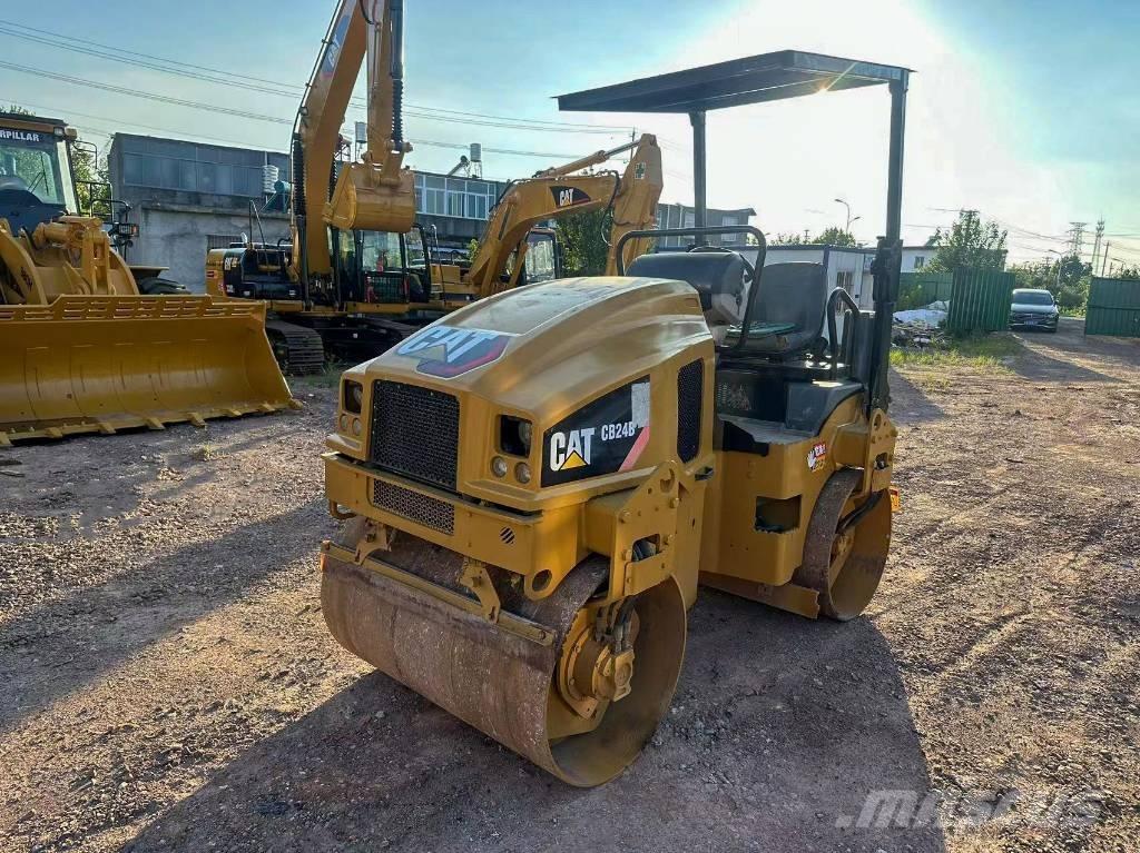 CAT CB 24 B Tvilling tromle