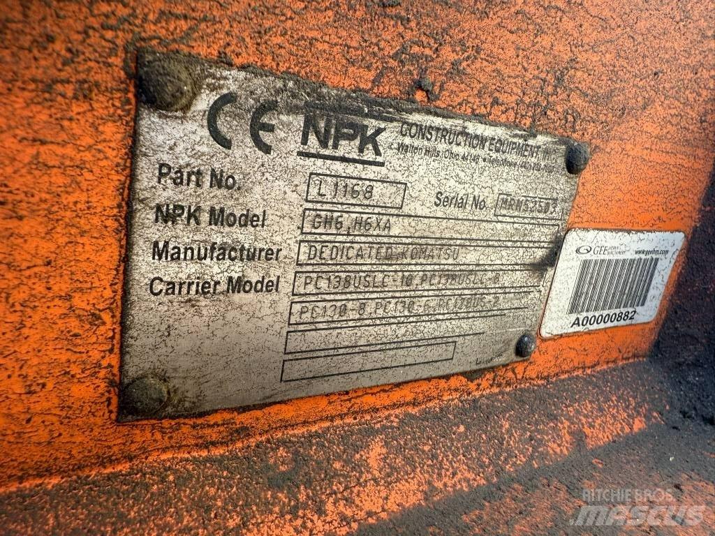 NPK GH 6 Hydraulik / Trykluft hammere