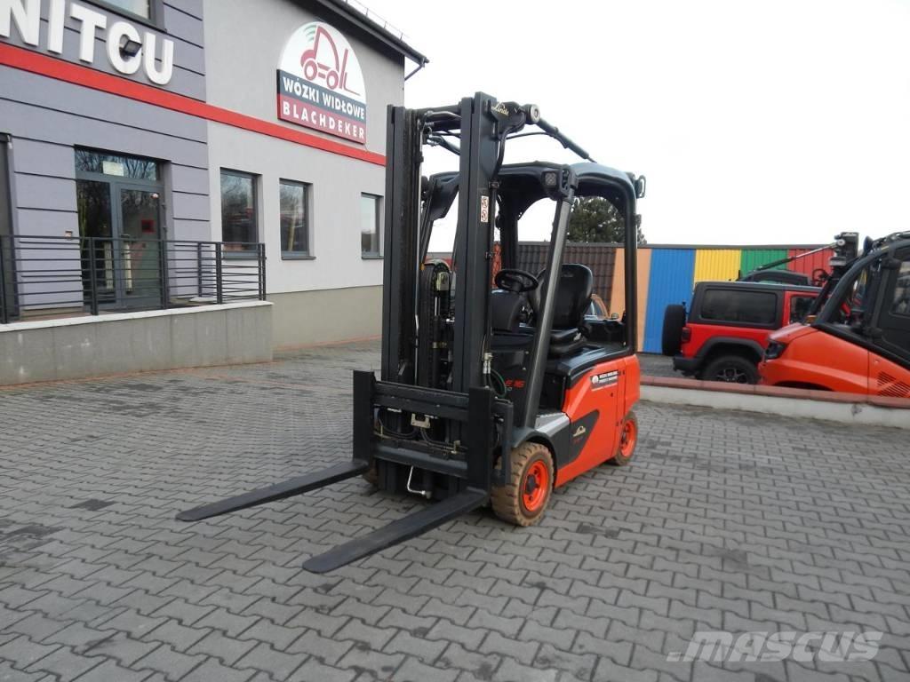 Linde E16P-02 El gaffeltrucks