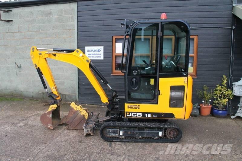 JCB 16 C-1 Minigravemaskiner