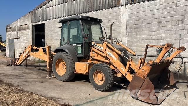 CASE 580 SR Rendegravere