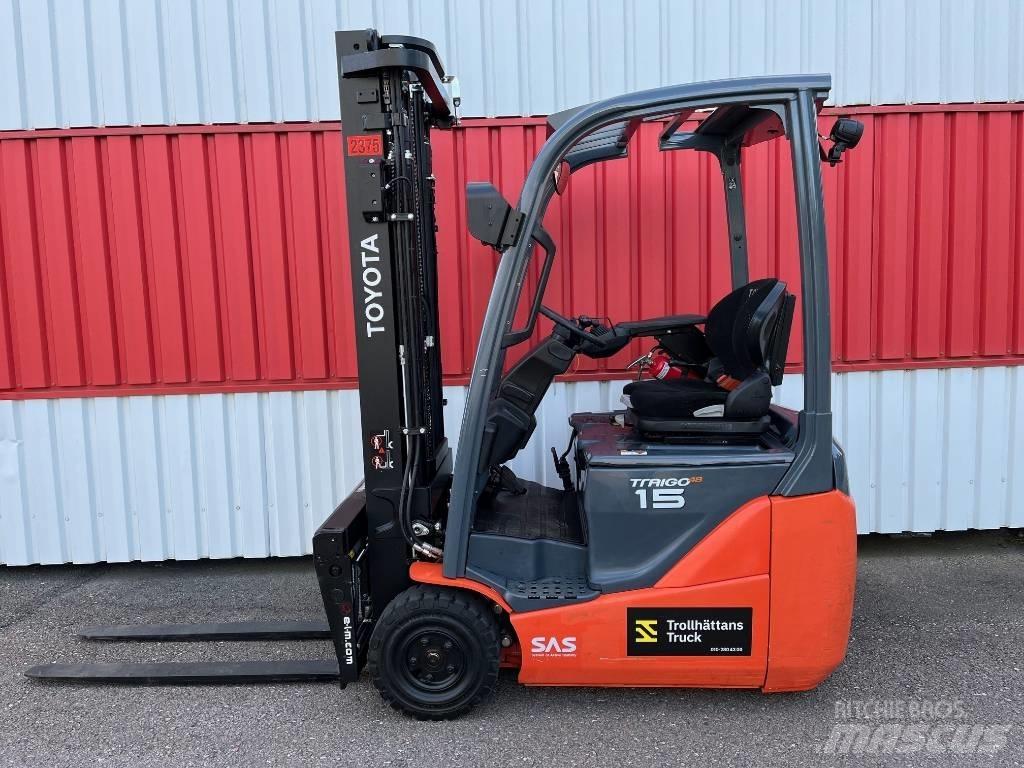 Toyota 8 FB E 15 El gaffeltrucks