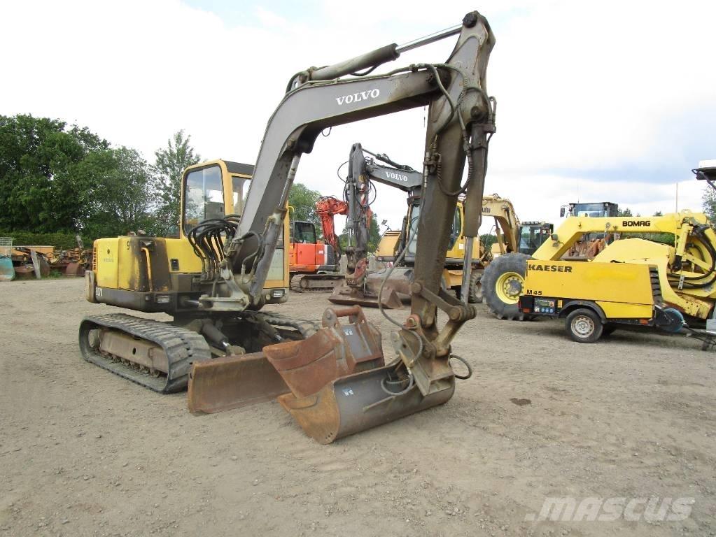 Volvo EC 70  ECR 88 Midi-gravemaskiner 7t - 12t