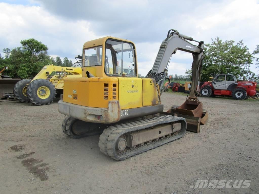 Volvo EC 70  ECR 88 Midi-gravemaskiner 7t - 12t