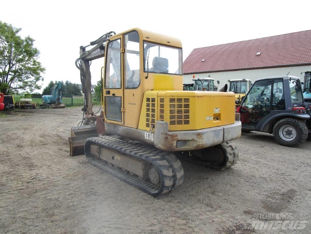 Volvo EC 70  ECR 88 Midi-gravemaskiner 7t - 12t