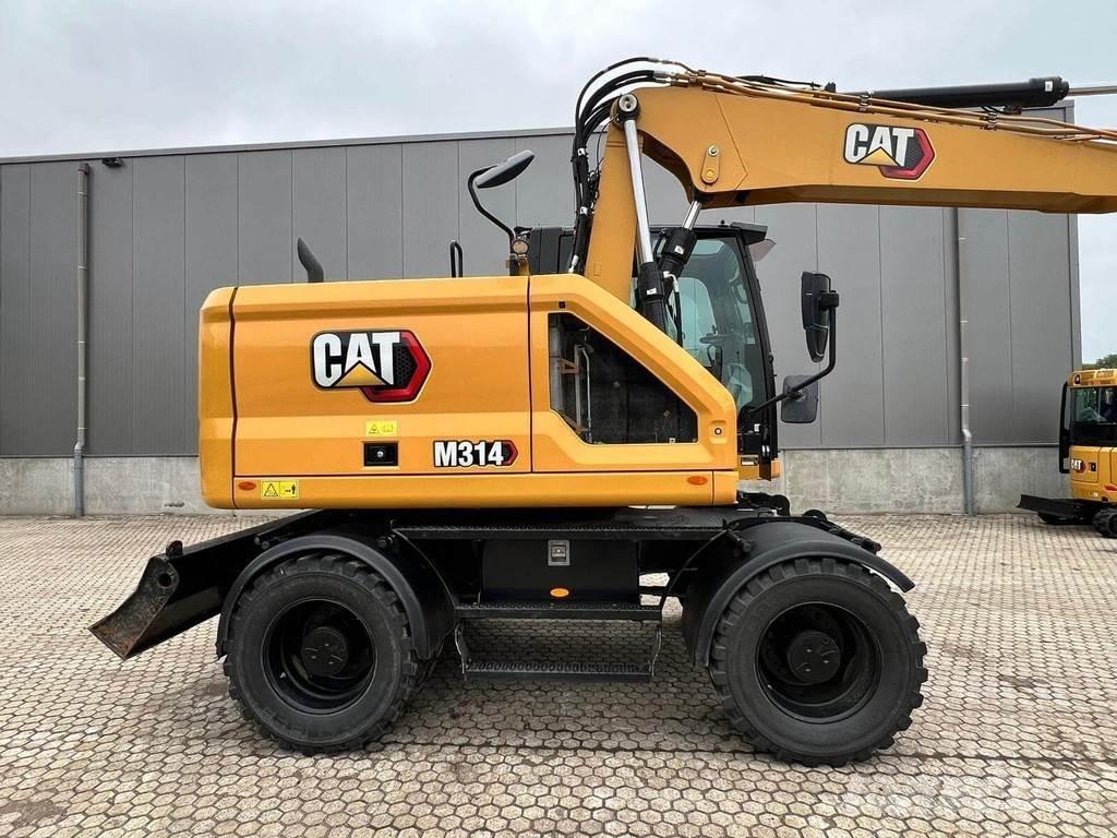 CAT M314-07 Gravemaskiner på hjul