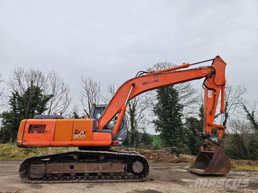 Hitachi ZX 200 LC Gravemaskiner på larvebånd