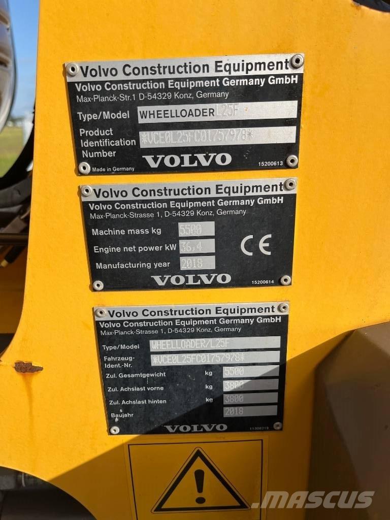 Volvo L 25 F Læssemaskiner på hjul