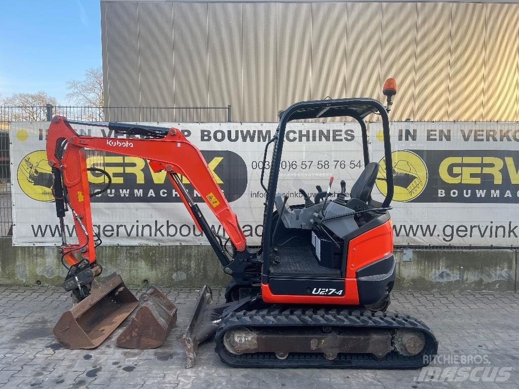Kubota U 27-4 Minigravemaskiner