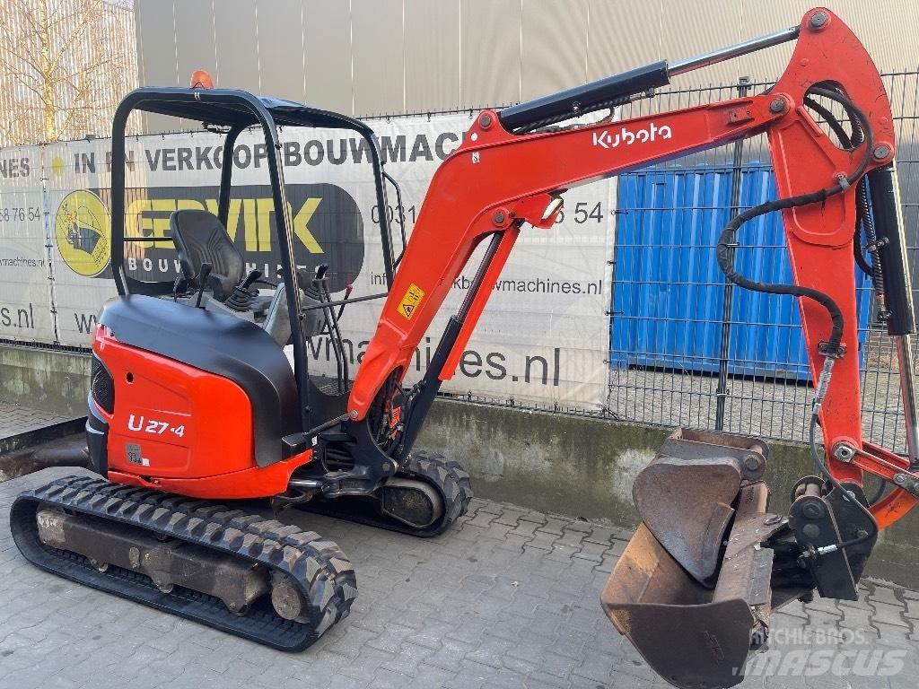 Kubota U 27-4 Minigravemaskiner