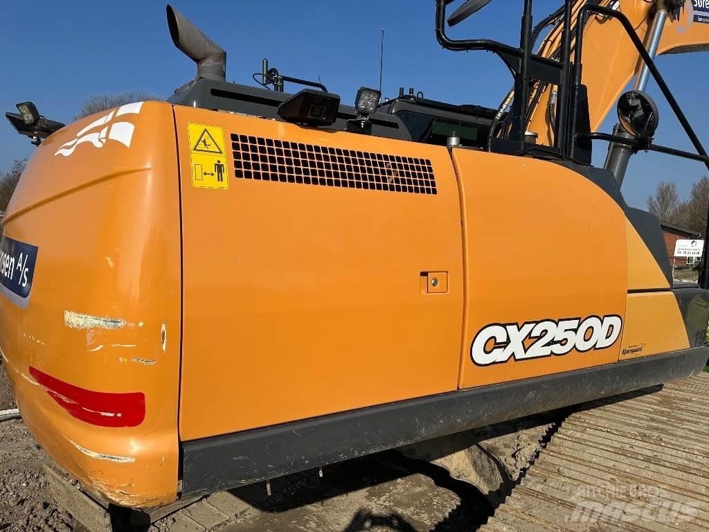 CASE CX 250 D Gravemaskiner på larvebånd