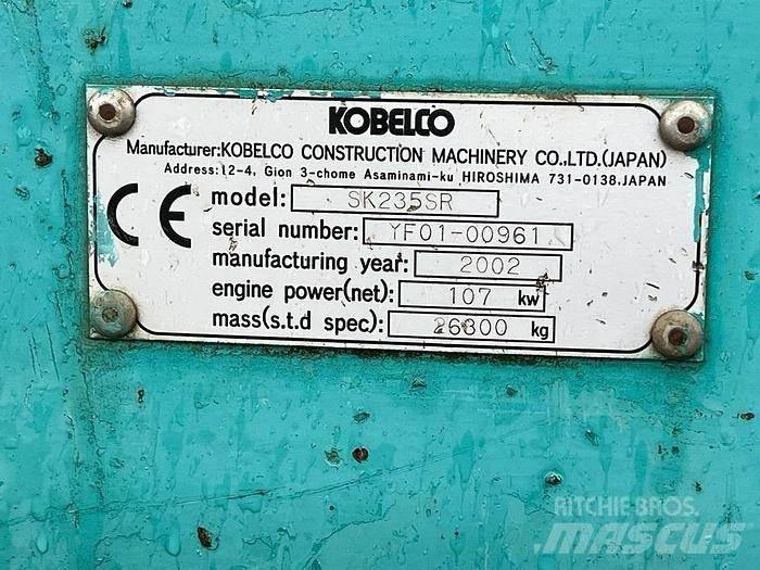 Kobelco SK235 SR Special gravemaskiner