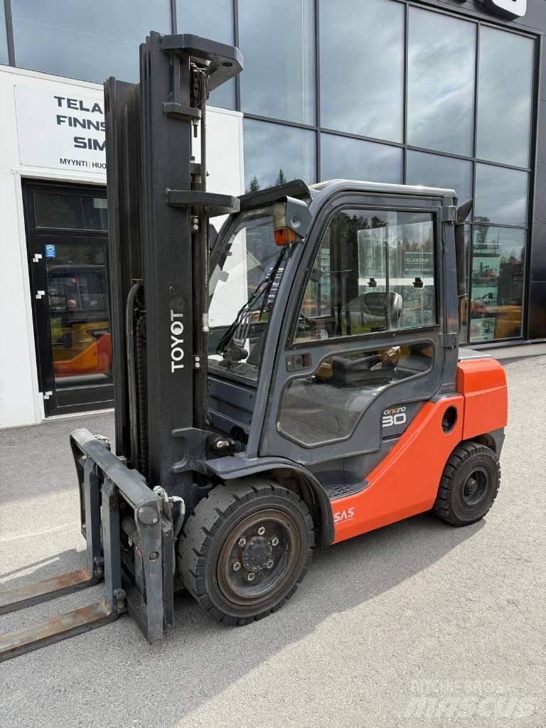 Toyota 02-8 FDF 30 Diesel gaffeltrucks