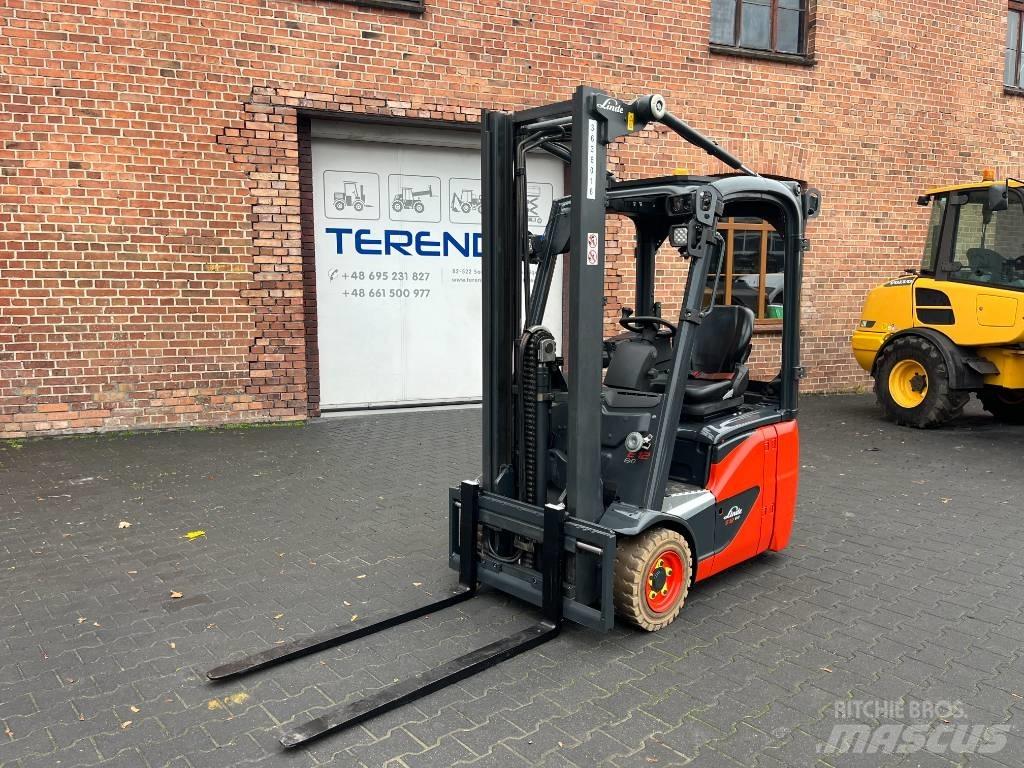 Linde E 12 El gaffeltrucks