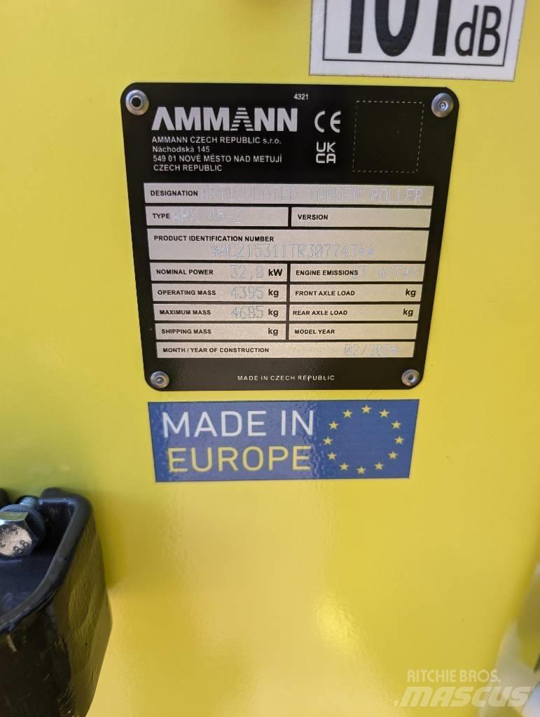 Ammann ARX45-2 Tvilling tromle