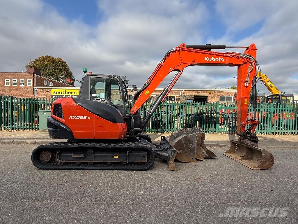 Kubota KX085-5 Midi-gravemaskiner 7t - 12t