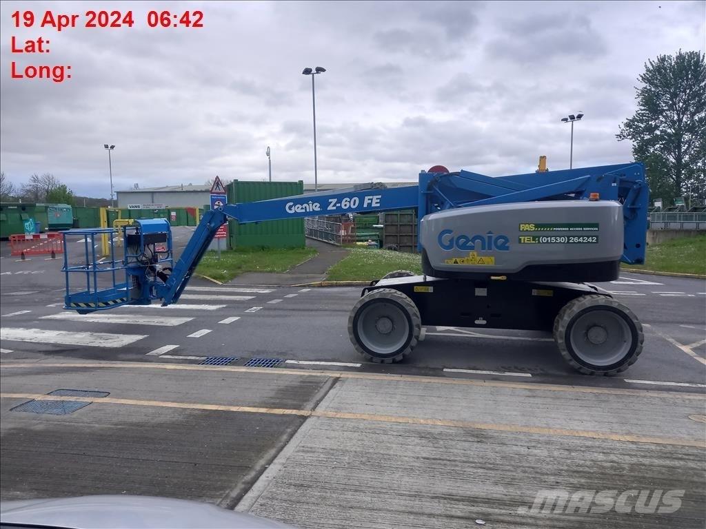 Genie Z60/37FE Bomlifte med knækarm