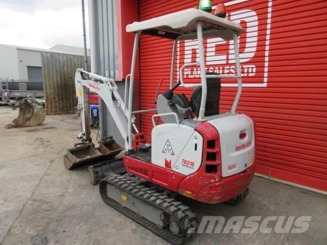 Takeuchi TB 216 Minigravemaskiner