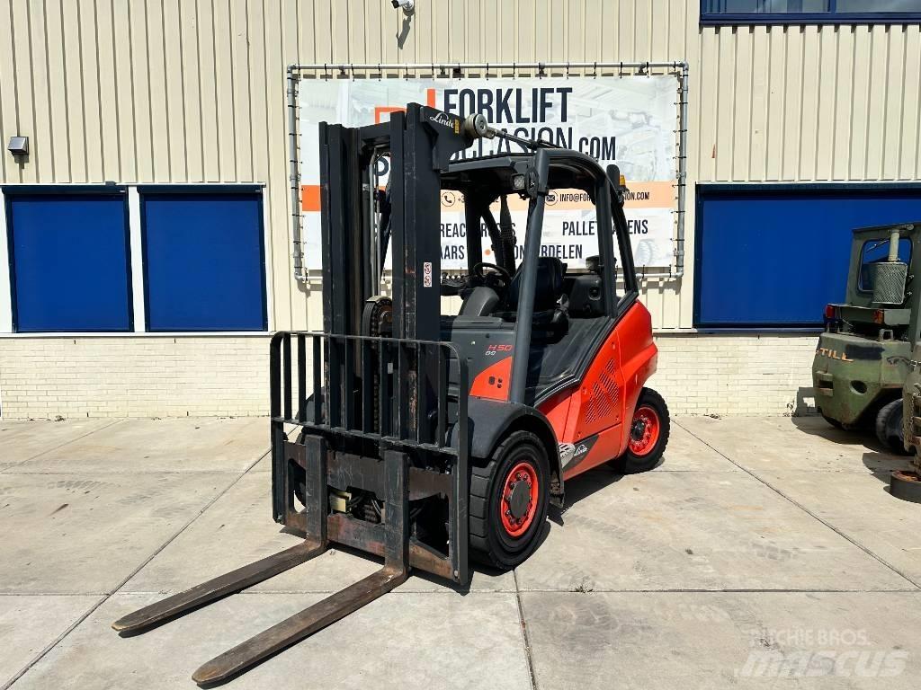 Linde H 50 D Diesel gaffeltrucks