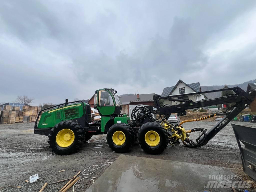 John Deere 1470 E Skovningsmaskiner