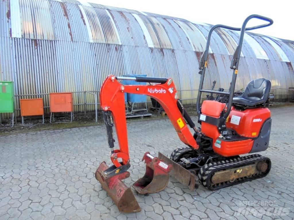 Kubota K 008-3 Minigravemaskiner