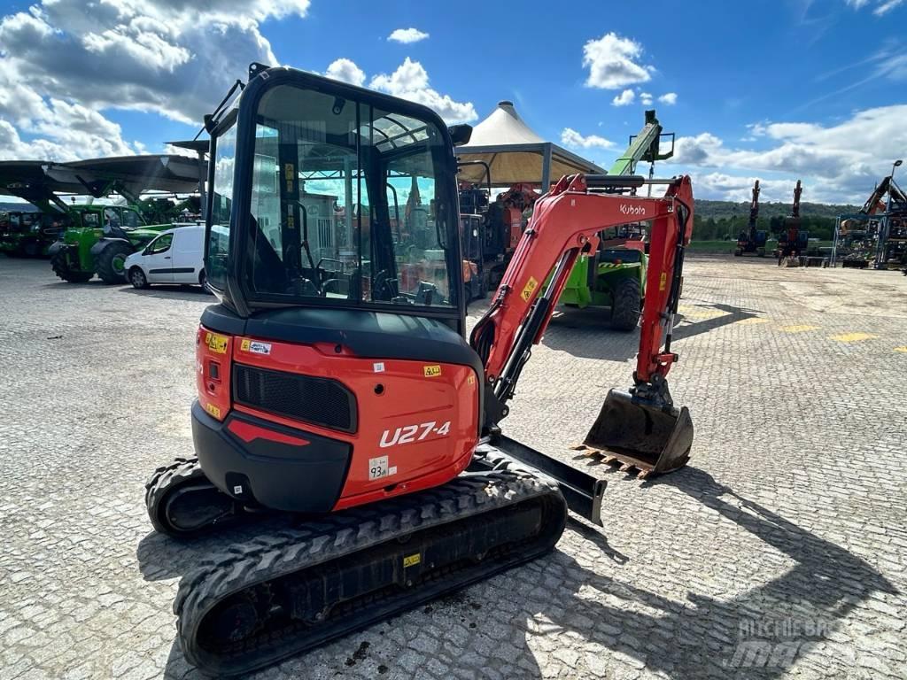 Kubota u27 hi Minigravemaskiner