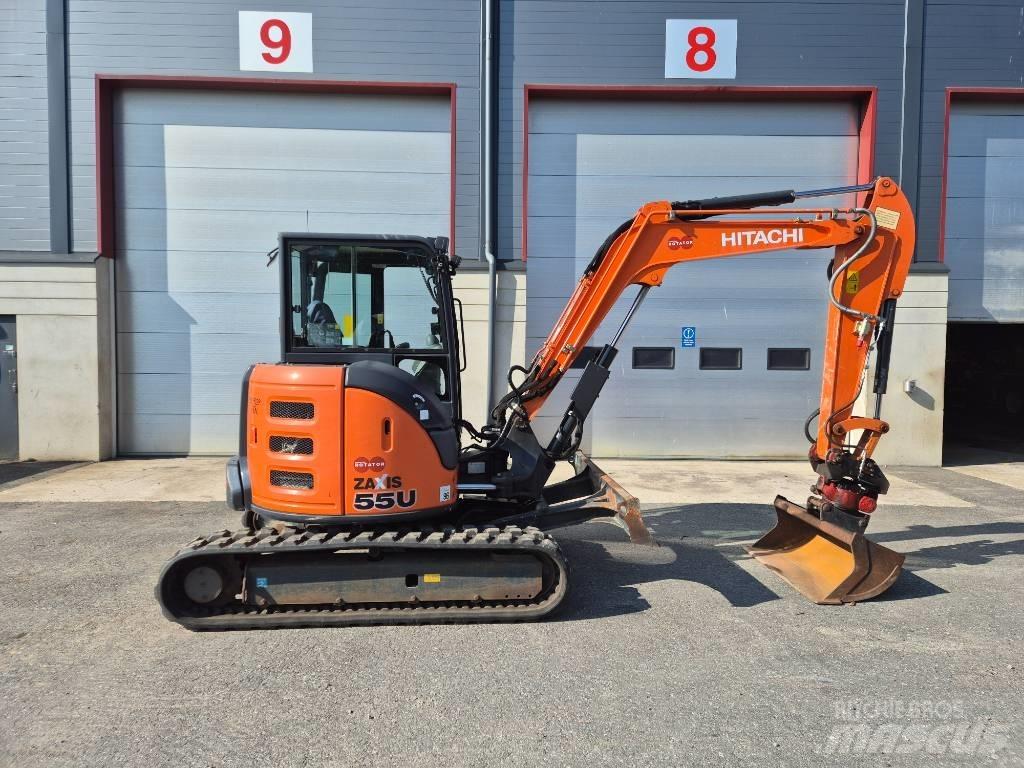 Hitachi ZX55U-5 Minigravemaskiner