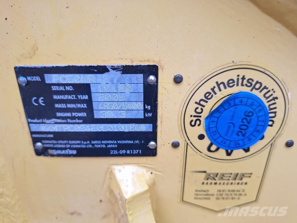 Komatsu PC 55 MR-2 Minigravemaskiner