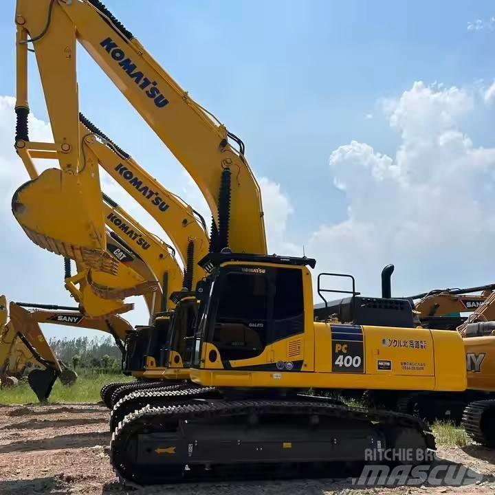 Komatsu PC400 Gravemaskiner på larvebånd