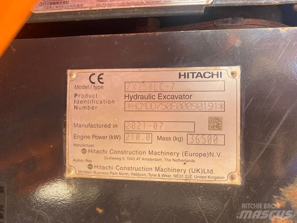 Hitachi ZX 350 LC-6 Gravemaskiner på larvebånd