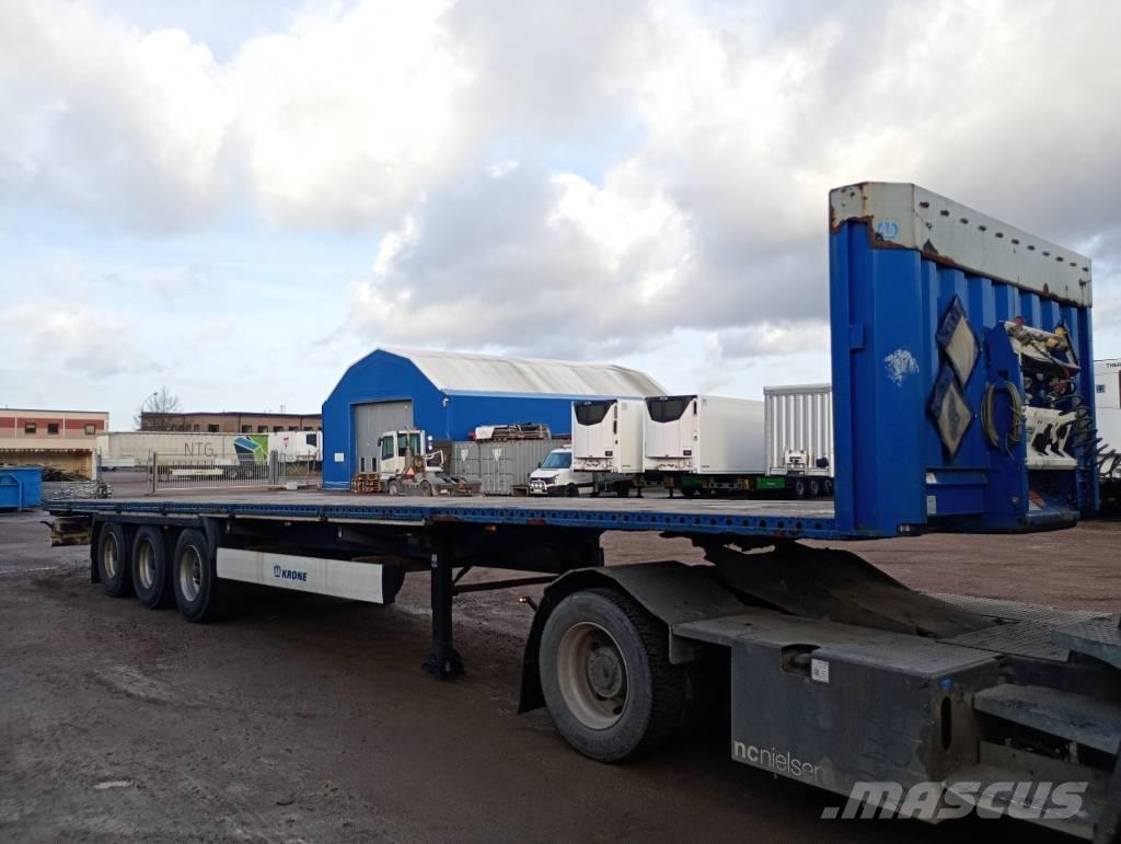Krone FLAKTRAILER Semi-trailer med lad/flatbed