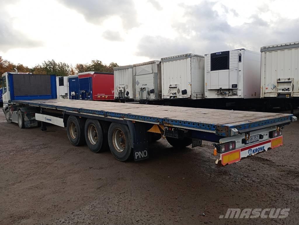 Krone FLAKTRAILER Semi-trailer med lad/flatbed