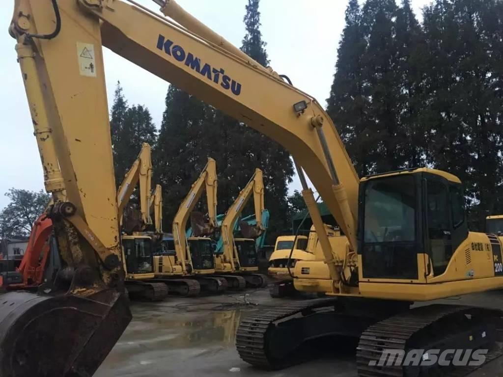 Komatsu pc200-7 Gravemaskiner på larvebånd