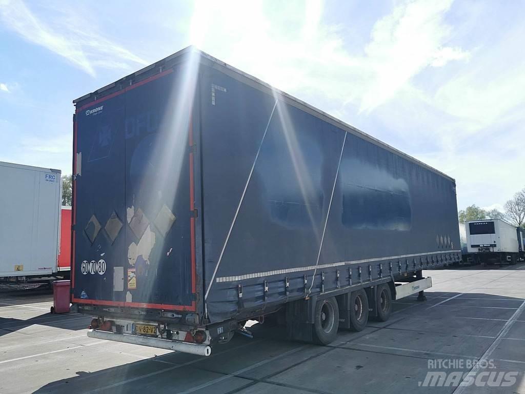 Krone N/A Semi-trailer med Gardinsider