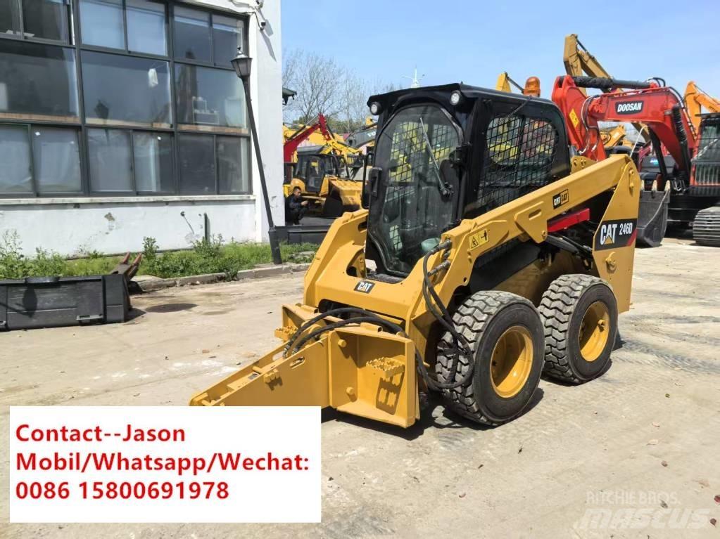 CAT 246 D Minilæsser - skridstyret
