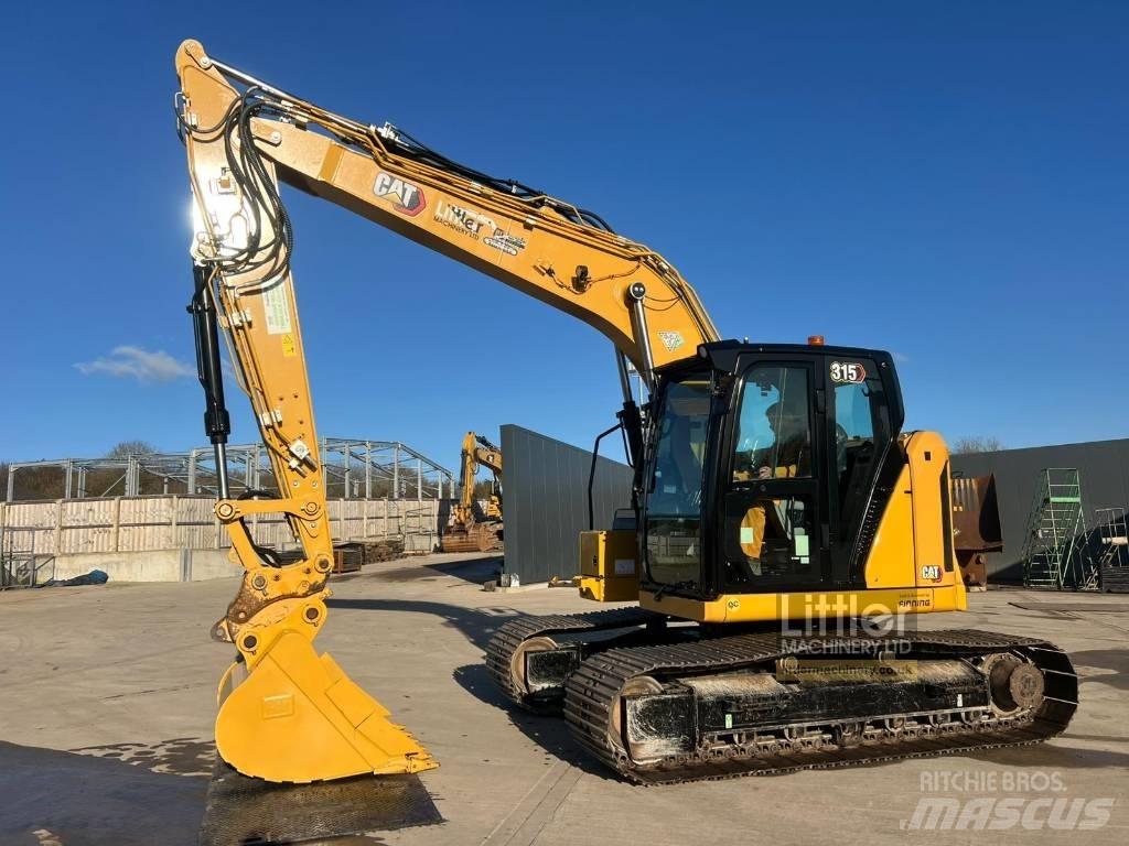 CAT 315 Gravemaskiner på larvebånd